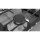 Bosch Serie 6 PCH6A5M90 piano cottura Acciaio inox Da incasso Gas 4 Fornello(i) 5