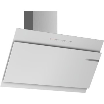 Bosch Serie 6 DWK98JQ20 cappa aspirante Cappa aspirante a parete Acciaio inossidabile, Bianco 840 m³/h A+