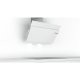 Bosch Serie 6 DWK98JQ20 cappa aspirante Cappa aspirante a parete Acciaio inossidabile, Bianco 840 m³/h A+ 5