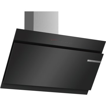 Bosch Serie 6 DWK98JQ60 cappa aspirante Cappa aspirante a parete Nero, Acciaio inox 840 m³/h