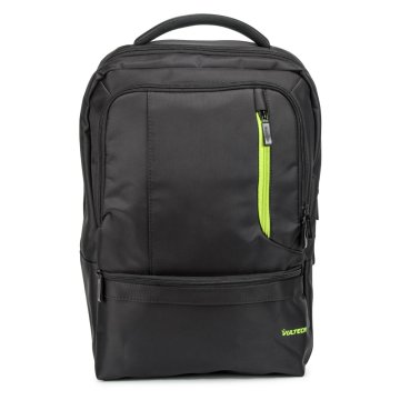 Vultech ZB-01 borsa per laptop 39,6 cm (15.6") Zaino Nero