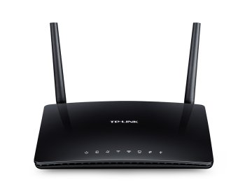TP-Link Archer D20 AC750 router wireless Fast Ethernet Dual-band (2.4 GHz/5 GHz) Nero