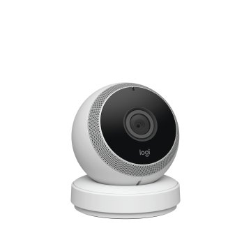 Logitech Circle Home Security Camera Sferico Telecamera di sicurezza IP Interno Pavimento