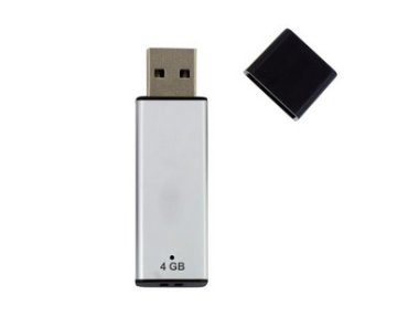 Nilox Pendrive 4GB unità flash USB USB tipo A 2.0 Argento