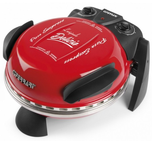 G1000600 - G3 Ferrari Delizia macchina e forno per pizza 1 pizza(e) 1200 W  Nero, Rosso - Fornetti elettrici - Cottura cibi - Negozi Elettronica Roma -  Radionovelli