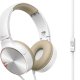 Pioneer SE-MJ722T-T cuffia e auricolare Cablato A Padiglione Musica e Chiamate Marrone, Bianco 2