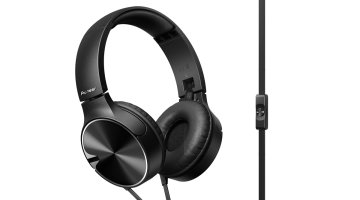 Pioneer SE-MJ722T-K cuffia e auricolare Cablato A Padiglione Musica e Chiamate Nero