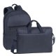Rivacase 8065 zaino Nero, Blu Poliestere 7