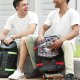 HP 15.6 in Odyssey Red/Black Backpack 12