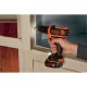 Black & Decker BDCDD12K-QW trapano Senza chiave Nero, Arancione 4