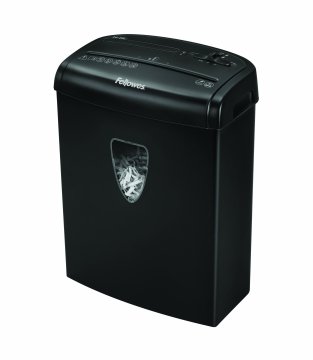 Fellowes H-8C distruggi documenti Triturazione incrociata 23 cm Nero