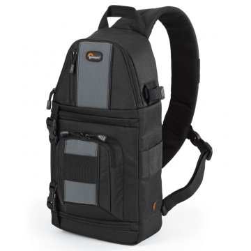 Lowepro SlingShot 102 AW Zaino Nero, Grigio