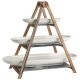 Villeroy & Boch 1041309031 piatto da portata Porcellana, Ardesia Bianco, Legno Ovale Alzata da portata 2