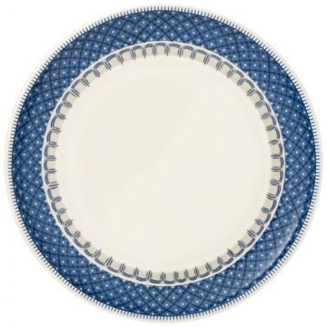 Villeroy & Boch Casale Blu Piatto da portata Rotondo Porcellana Beige, Blu 1 pz