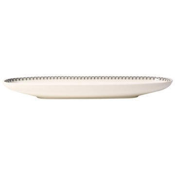 Villeroy & Boch Casale Blu Fruttiera 2,705 L Ovale Porcellana Beige, Blu 1 pz