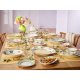 Villeroy & Boch French Garden Fleurence Porcellana Multicolore Ovale Piatto da portata 4