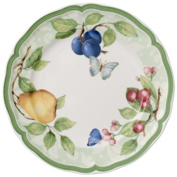Villeroy & Boch French Garden Beaulieu Vassoio da colazione Rotondo Porcellana Multicolore 1 pz