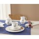Villeroy & Boch Old Luxembourg zuccheriera Blu, Bianco Porcellana 3