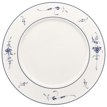 Villeroy & Boch 1023412680 piatto da portata Porcellana Blu, Bianco Rotondo Sottopiatto