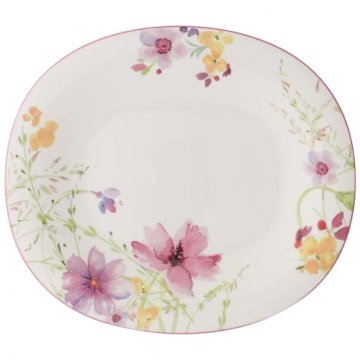 Villeroy & Boch Mariefleur Basic Piatto da portata Ovale Porcellana Multicolore 1 pz