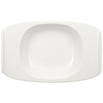 Villeroy & Boch Urban Nature Piatto fondo Ovale Porcellana Bianco 1 pz