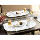 Villeroy & Boch Urban Nature Porcellana Bianco Ovale Piatto da portata 4