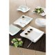 Villeroy & Boch Cera Piatto gourmet Rettangolare Porcellana Bianco 1 pz 3