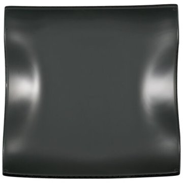 Villeroy & Boch Cera nero Plate Quadrato Vetro Nero 1 pz