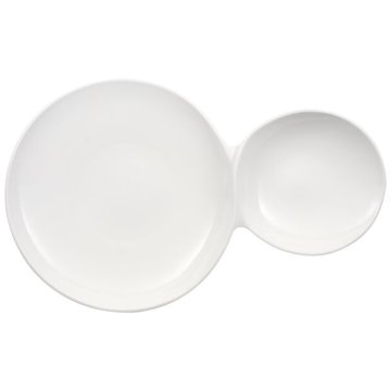 Villeroy & Boch Flow Porcellana Bianco Altro Ciotola da portata