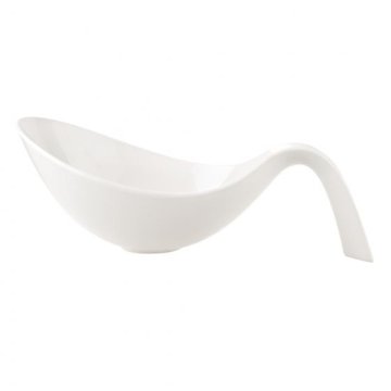 Villeroy & Boch Flow Porcellana Bianco Altro Ciotola da portata
