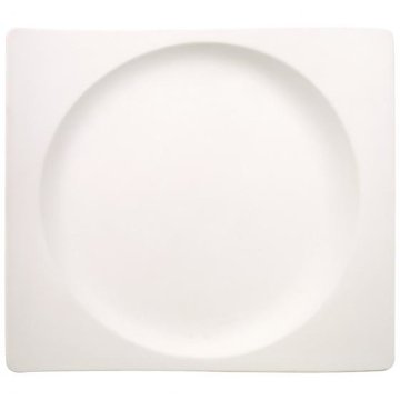 Villeroy & Boch 1025252629 piatto piano Piatto da portata Rettangolare Porcellana Bianco 1 pz