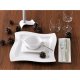 Villeroy & Boch 1025252809 piatto piano Piatto da portata Quadrato Porcellana Bianco 1 pz 3