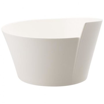 Villeroy & Boch NewWave Porcellana Bianco Rotondo Ciotola da portata