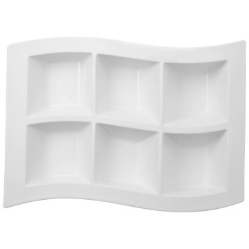 Villeroy & Boch New Wave Porcellana Bianco Altro Piatto da portata