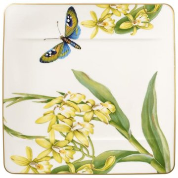 Villeroy & Boch Amazonia Vassoio da colazione Quadrato Porcellana Multicolore 1 pz