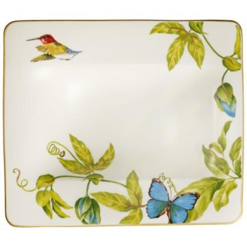 Villeroy & Boch Amazonia Piatto fondo Rettangolare Porcellana Multicolore 1 pz