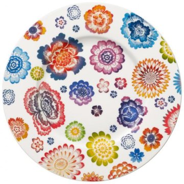 Villeroy & Boch Anmut Bloom Piatto per insalata Rotondo Porcellana Multicolore 1 pz