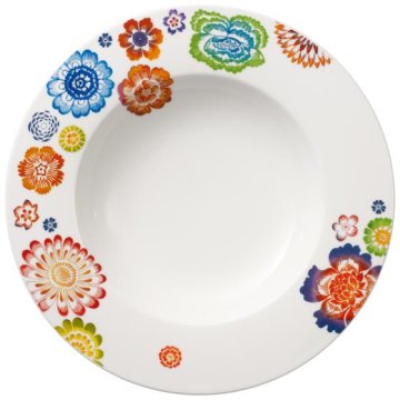 Villeroy & Boch Anmut Bloom Piatto da portata Rotondo Porcellana Multicolore 1 pz