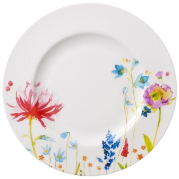 Villeroy & Boch Anmut Flowers Piatto da portata Rotondo Porcellana Multicolore 1 pz