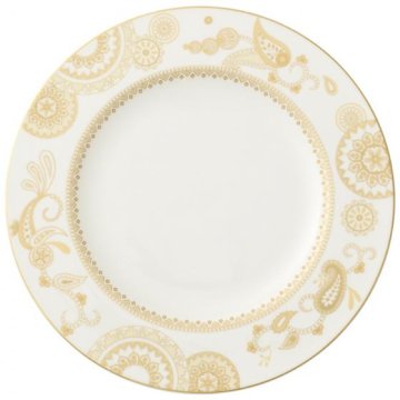 Villeroy & Boch Anmut Samarah Piatto da portata Rotondo Porcellana Oro, Bianco 1 pz