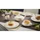 Villeroy & Boch Anmut Samarah Piatto per insalata Rotondo Porcellana Oro, Bianco 1 pz 3