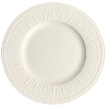 Villeroy & Boch 1046002610 piatto piano Piatto da portata Rotondo Porcellana Bianco 1 pz