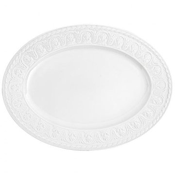 Villeroy & Boch Cellini Piatto da portata Ovale Porcellana Bianco 1 pz
