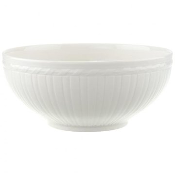 Villeroy & Boch Cellini Ciotole da zuppa 3,21 L Rotondo Porcellana Bianco 1 pz