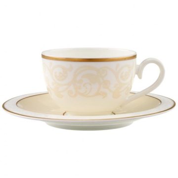 Villeroy & Boch 1043901290 tazza Avorio, Bianco Tè 2 pz