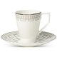 Villeroy & Boch 1043791410 tazza Grigio, Bianco Espresso 2 pz 2
