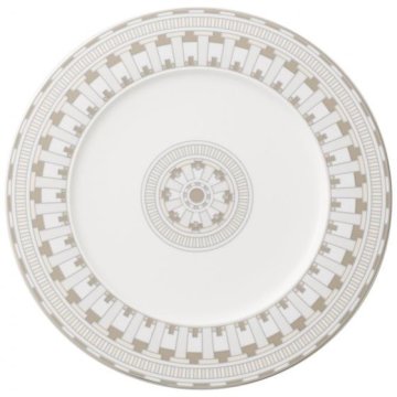 Villeroy & Boch La Classica Contura Porcellana Grigio, Argento, Bianco Rotondo Sottopiatto