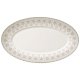 Villeroy & Boch La Classica Contura Porcellana Grigio, Argento, Bianco Ovale Piatto da portata 2