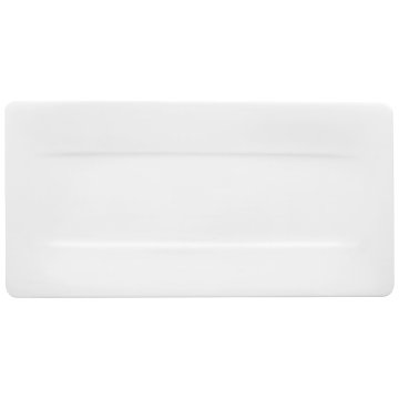 Villeroy & Boch Modern Grace Porcellana Bianco Rettangolare Piatto da portata