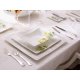 Villeroy & Boch 1043802700 piatto piano Piatto fondo Quadrato Porcellana Multicolore 1 pz 3